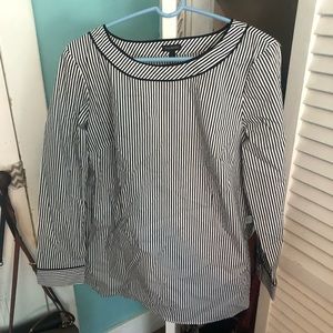 Talbots striped tunic
